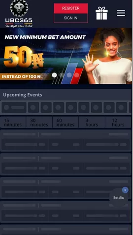 Mobile Version of UBC365